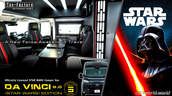 Even if you have $140,000, you can't simply purchase this official Star Wars camper van | Carscoops